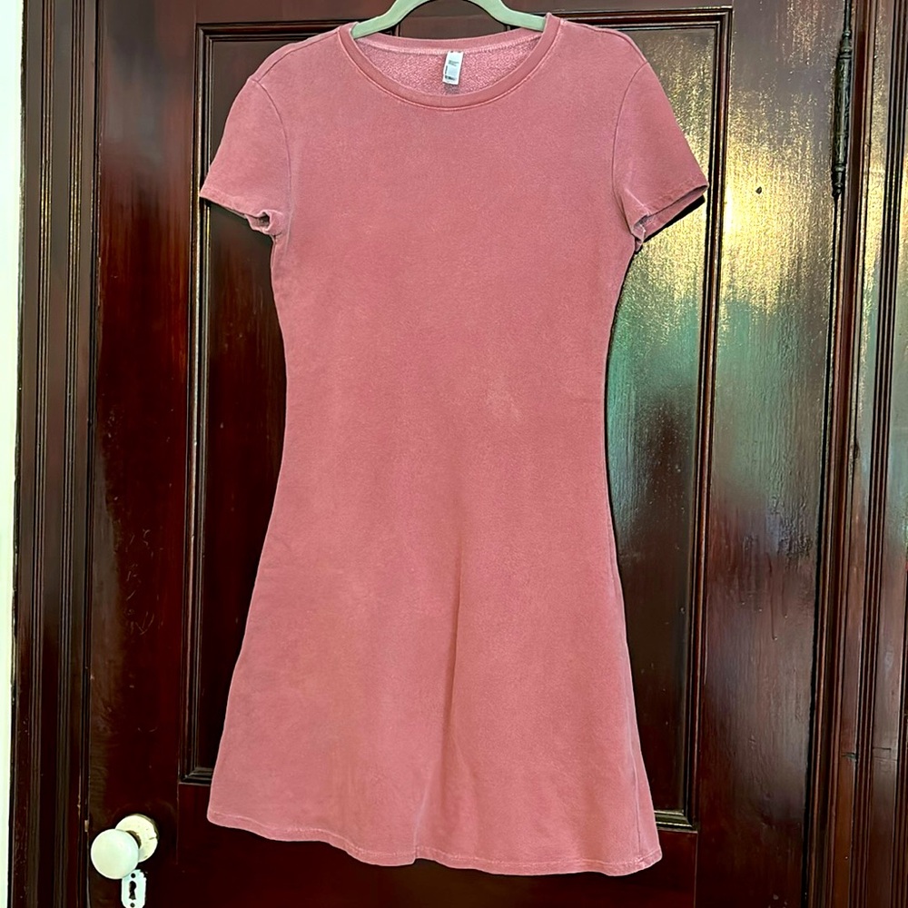 American Apparel cotton terry dress